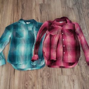 Two Flannels $10
